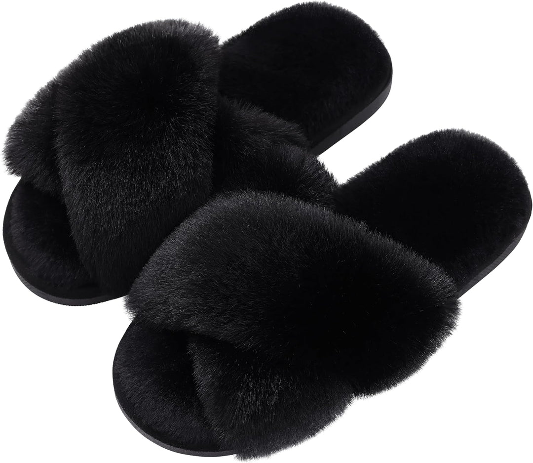 Fuzzy Slippers memóriahabos talpú - CloudStep