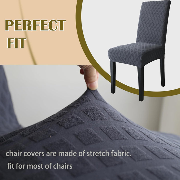 Stretch étkezőszék huzatok készlet – ChairGuard