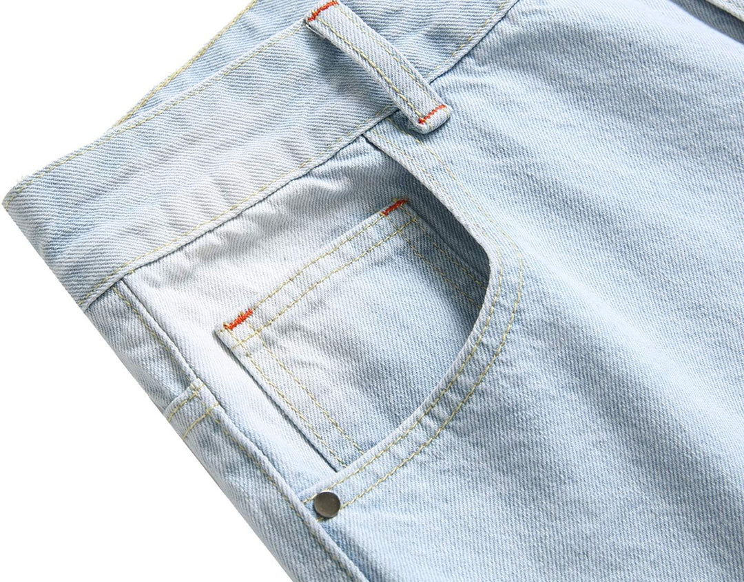 AA OOS Férfi Slim-Fit Koptatott Farmer - Mick