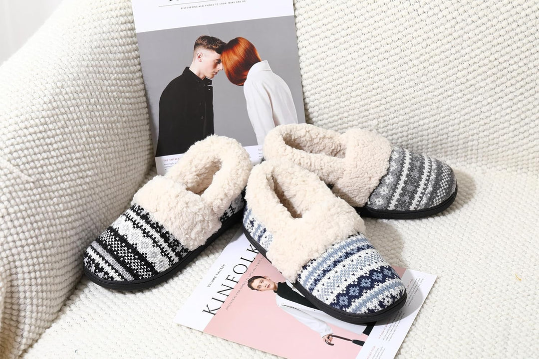 Téli Kötött Papucsok - CozyCloud