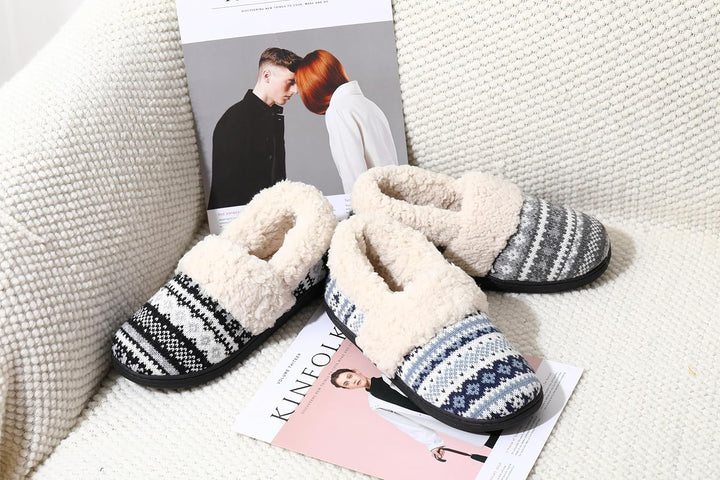 Téli Kötött Papucsok - CozyCloud