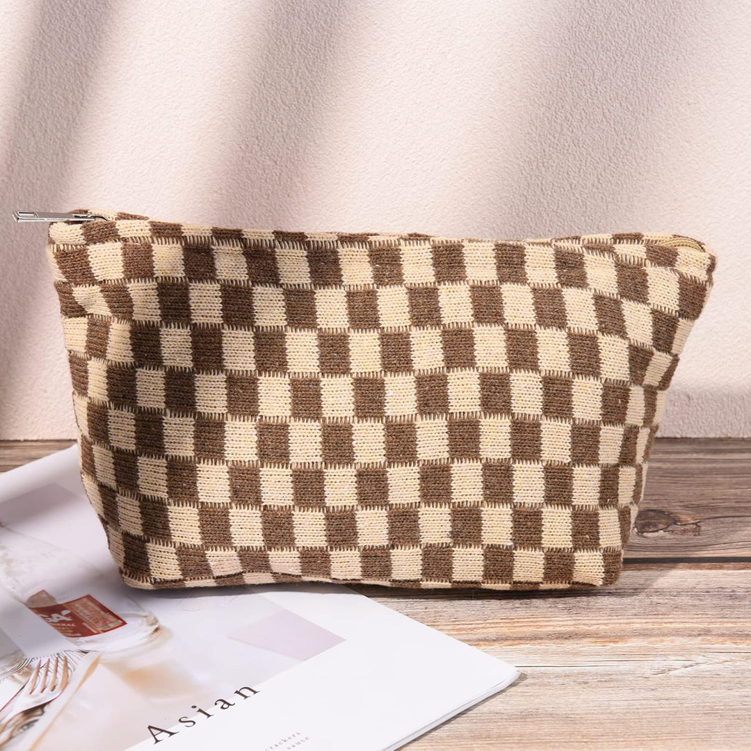 Must-Have Kockás Sminktasak Szett
