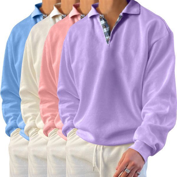Casual Férfi Polópulóver - Oliver