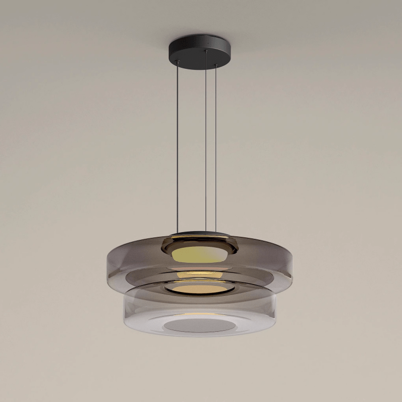 AA NOT AVAIALBLE Modern üveg függőlámpa Bauhaus stílusban - AuroraSphere