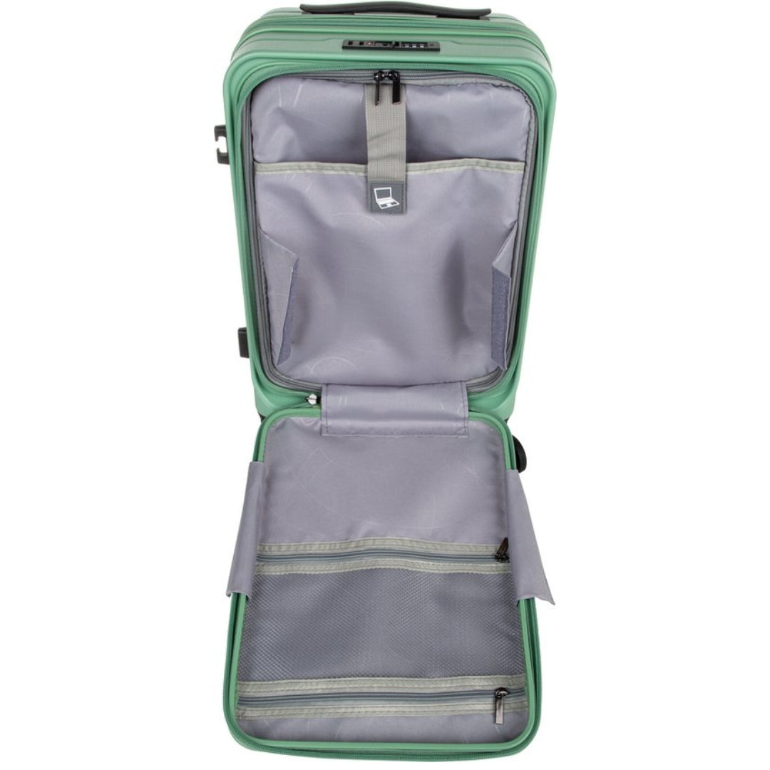 AA OOS Kemény héjú bőrönd laptop rekesszel – Vienna