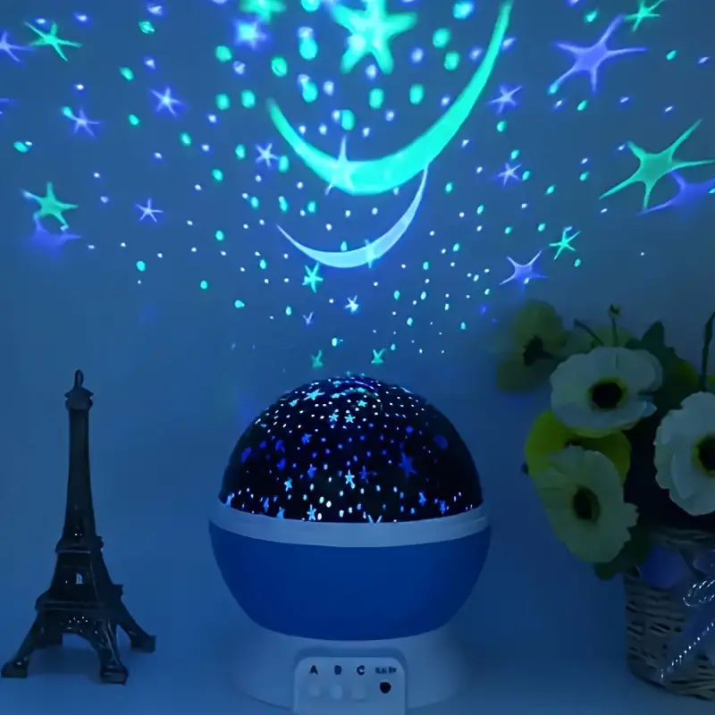 Csillagprojektáló éjjeli lámpa - Luna