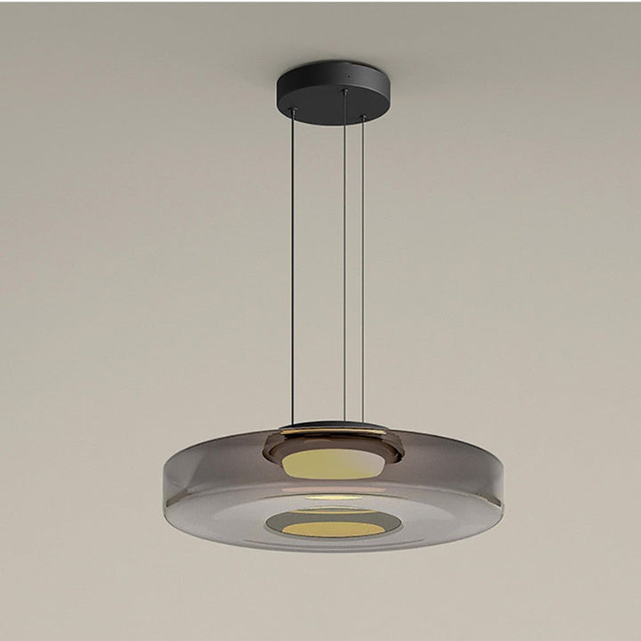 AA NOT AVAIALBLE Modern üveg függőlámpa Bauhaus stílusban - AuroraSphere