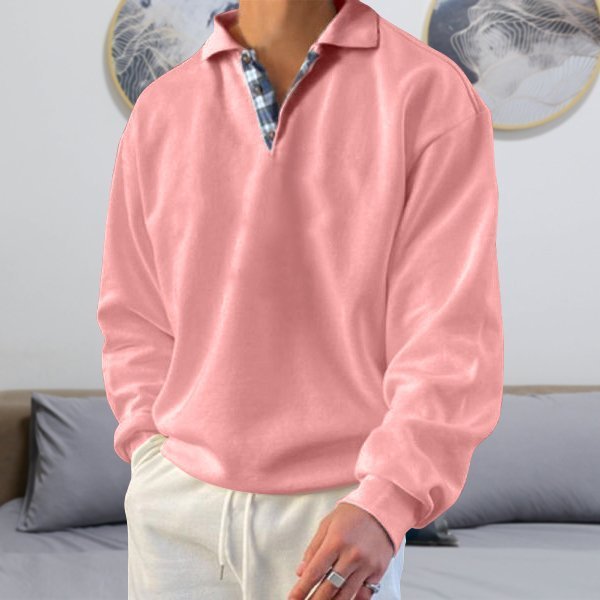 Casual Férfi Polópulóver - Oliver