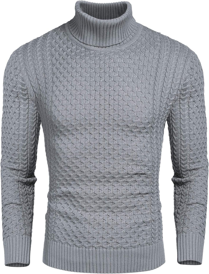 Casual kötött férfi garbó - Sander
