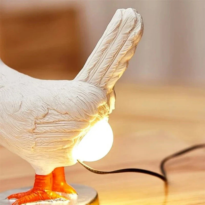 Vicces Csirke Asztali Lámpa - ChickLite
