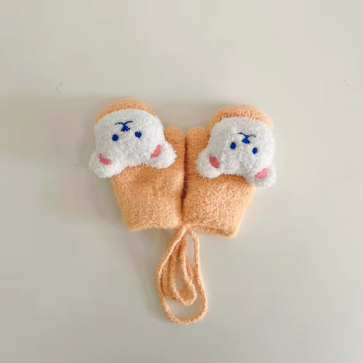 Gyermek Kesztyű Medvearccal – TinyBear Kesztyűk