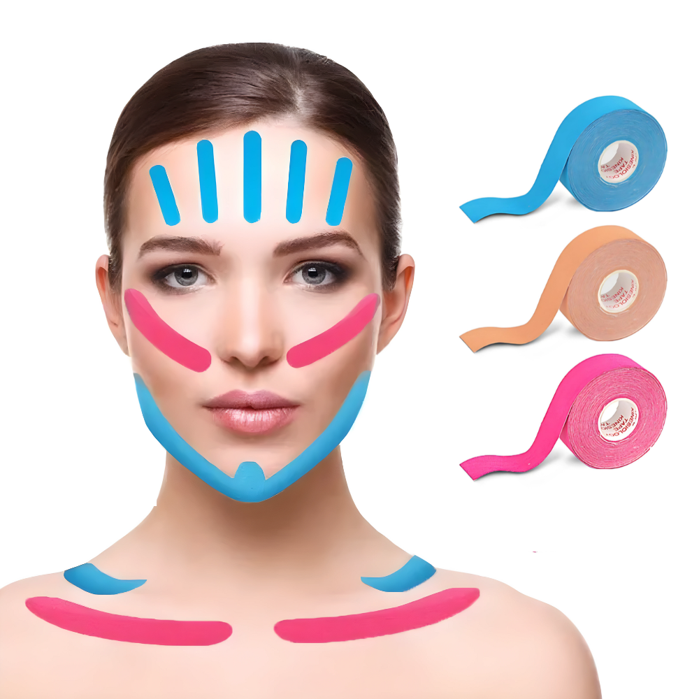Kinesiotape az Arcnak és Nyaknak - DermaTape