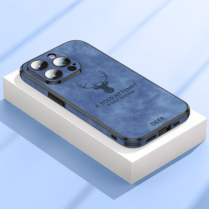 Luxus szarvasbőr iPhone tok - Veltro