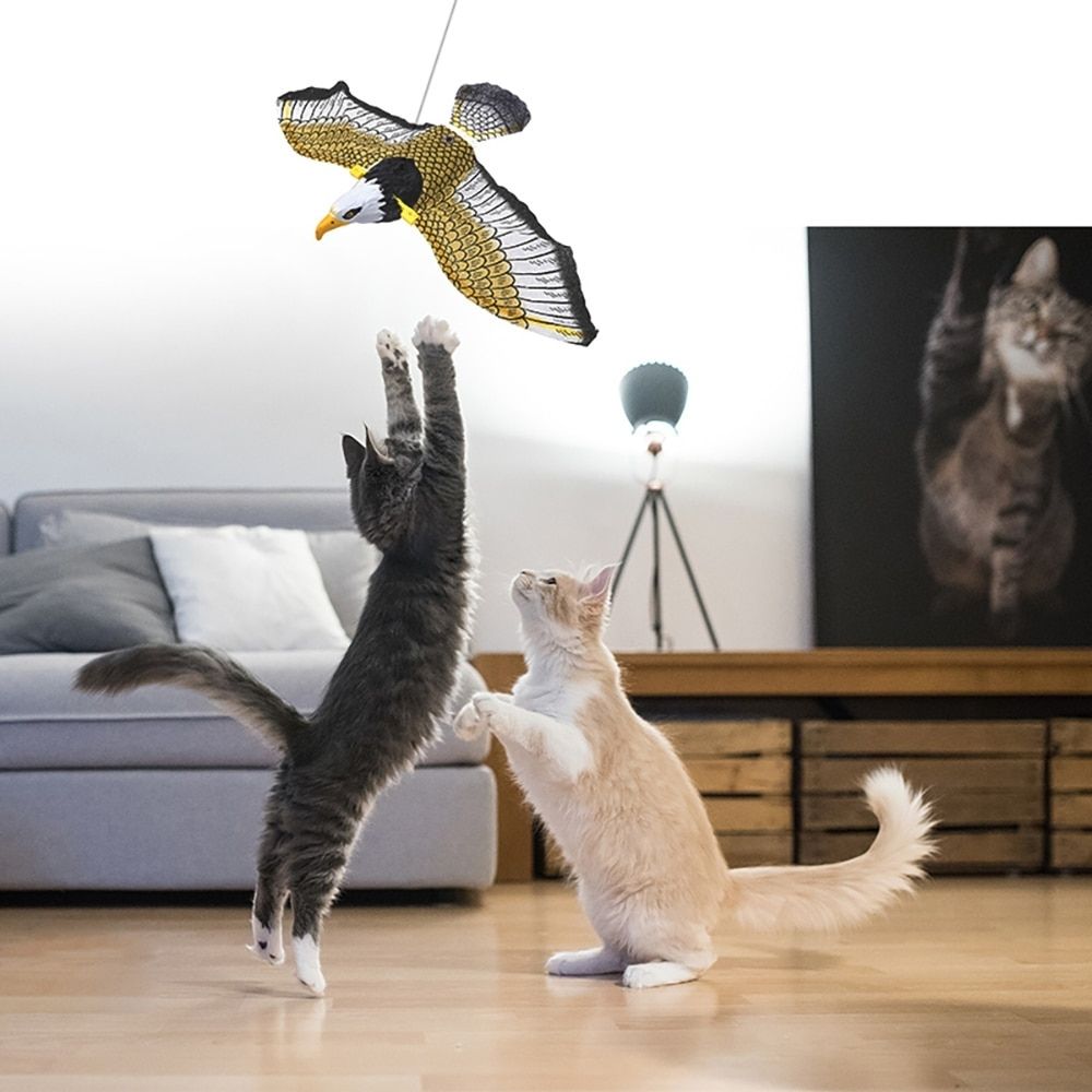 Interaktív macska játék a szórakozásért és mozgásért - FeatherFlight™