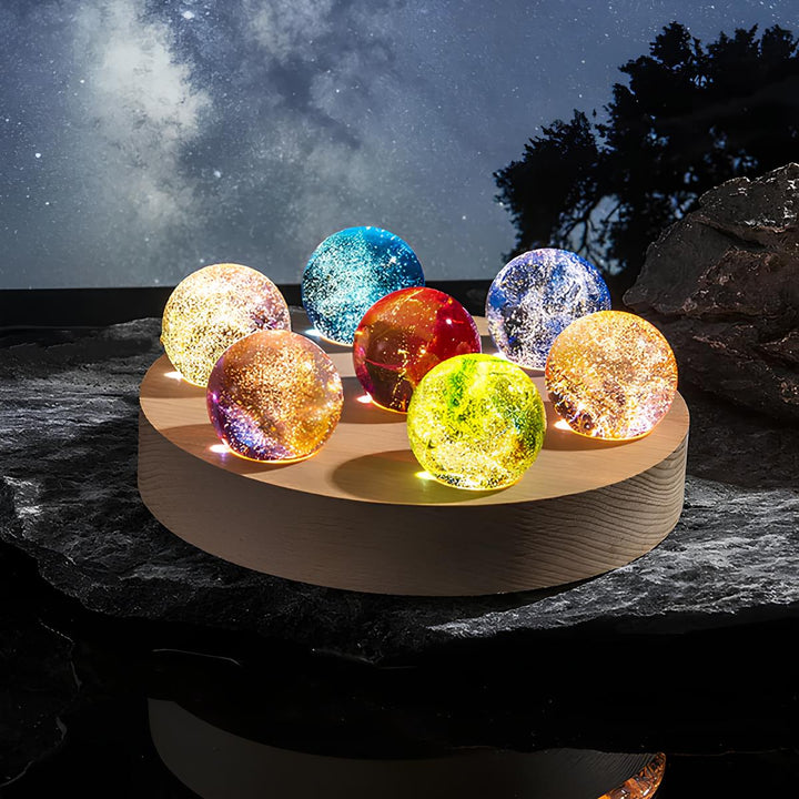 Fénylő Kozmikus Kristályok - AstroGlow Gömbök