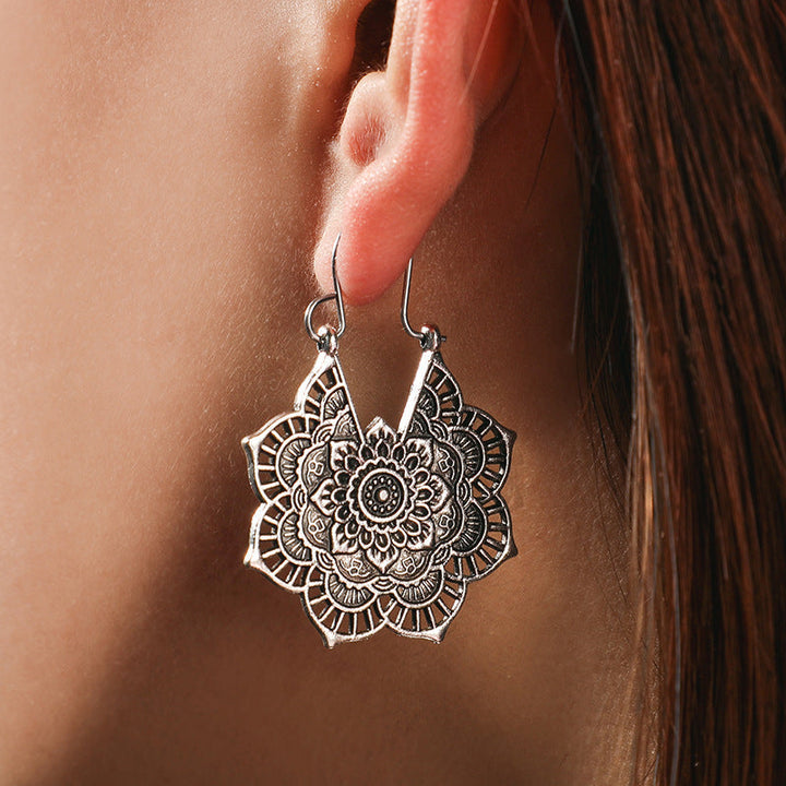 Lotus Mandala Fülbevalók - Levana