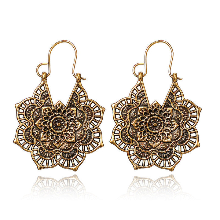 Lotus Mandala Fülbevalók - Levana