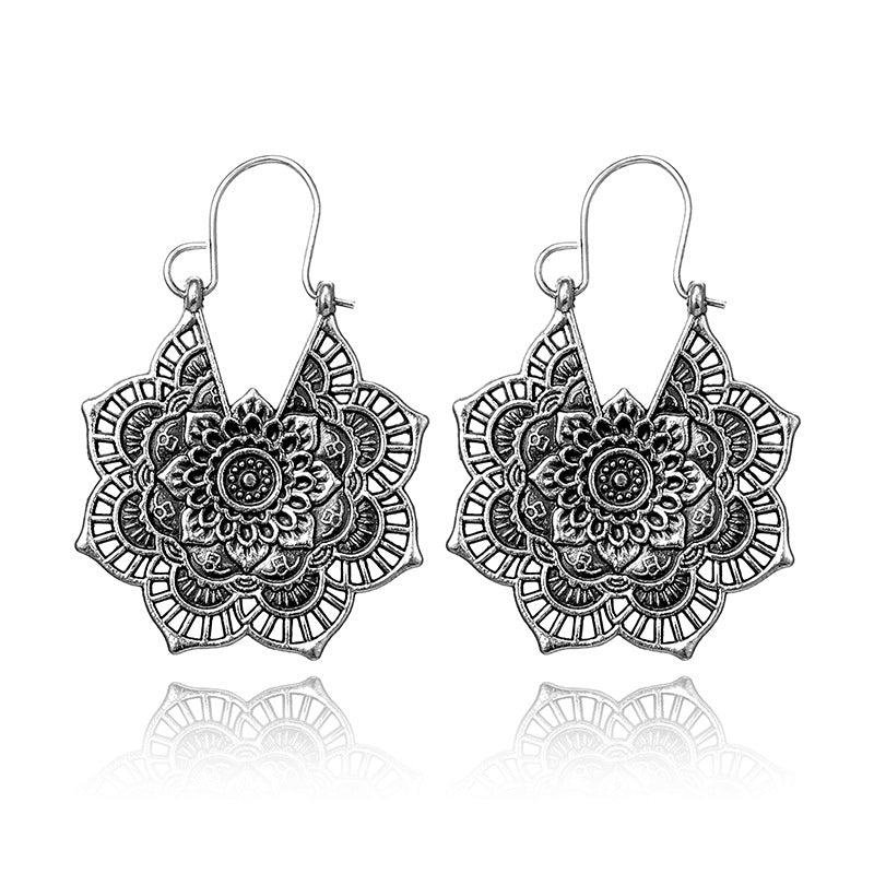 Lotus Mandala Fülbevalók - Levana