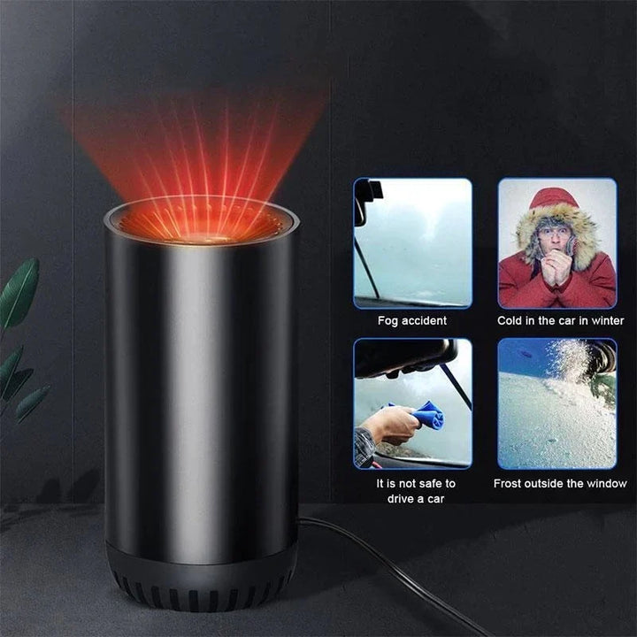 Hordozható autófűtő és jégtelenítő - FrostClear