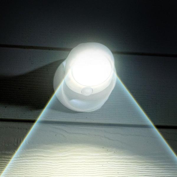 Erős LED lámpa mozgásérzékelővel - GlowGuard