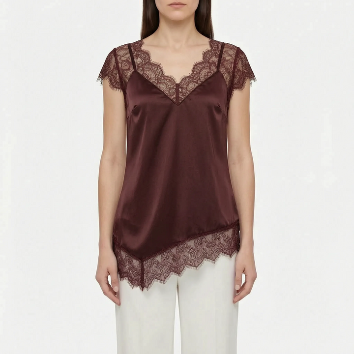 Asymmetrical Elegant Top -  Connie