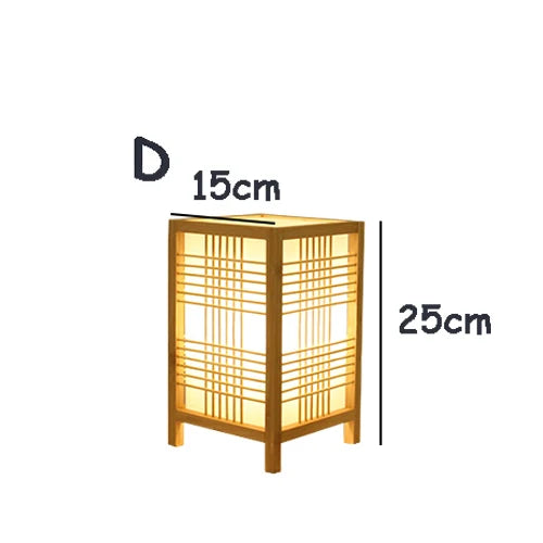 Japán Stílusú Asztali Lámpa - KiraLamp