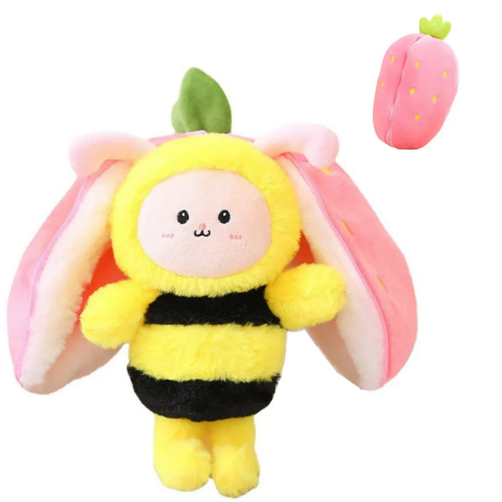 Plüss állat, amely gyümölcsöskiskuckóvá változik - BerryBunny