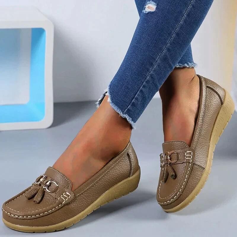 AA_Bad Conversion-Ergonomikus Bőr Szandálok - ElegaWalk
