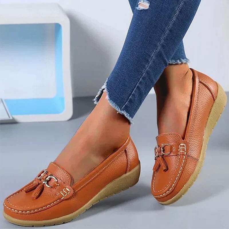 AA_Bad Conversion-Ergonomikus Bőr Szandálok - ElegaWalk