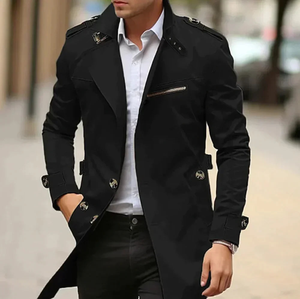 Őszi Klasszikus Férfi Trenchcoat – Fabrizio