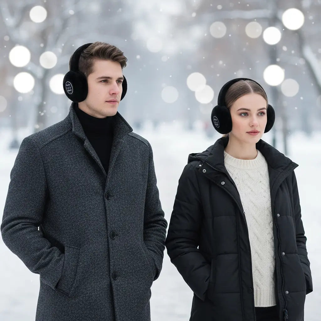 Bluetooth 5.3 fülmelegítő fejhallgató - WarmBeat