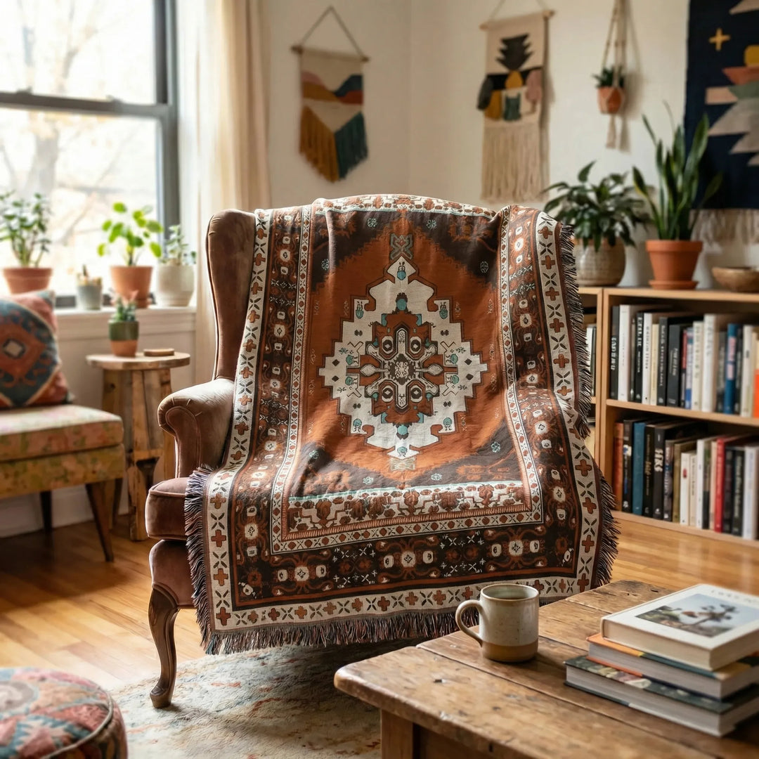 Boho-Wandteppich - Desertloom