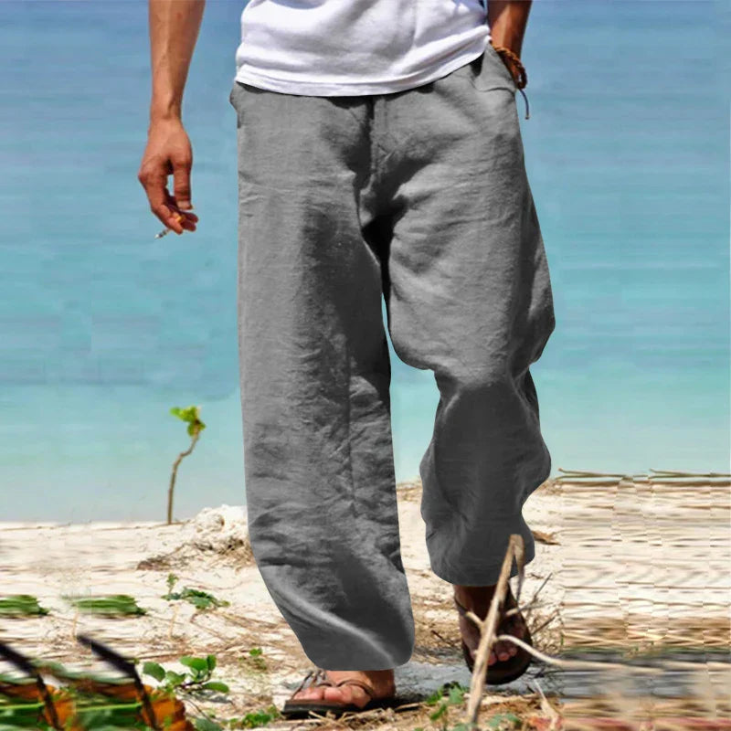 Breathable Wide-Leg Summer Trousers - Tyler