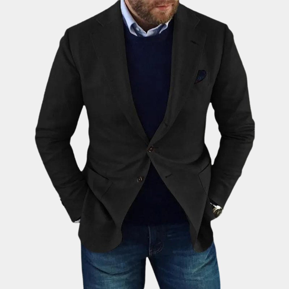 Casual Férfi dzseki gombokkal - Mason