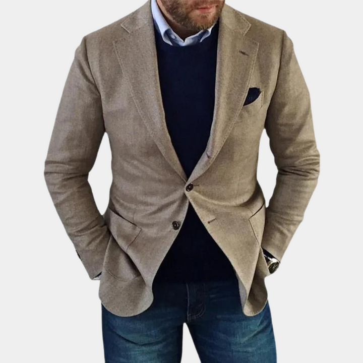 Casual Férfi dzseki gombokkal - Mason