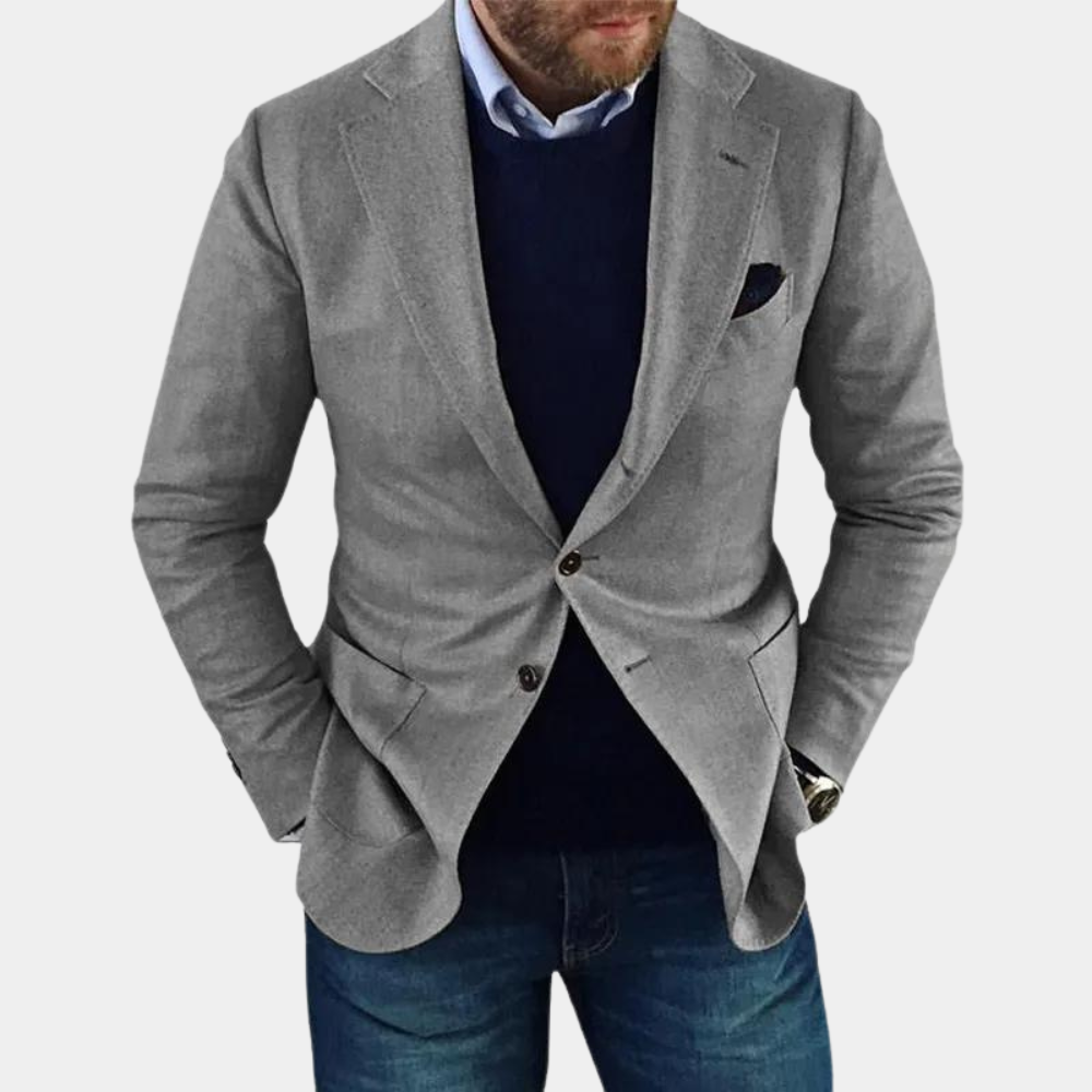 Casual Férfi dzseki gombokkal - Mason