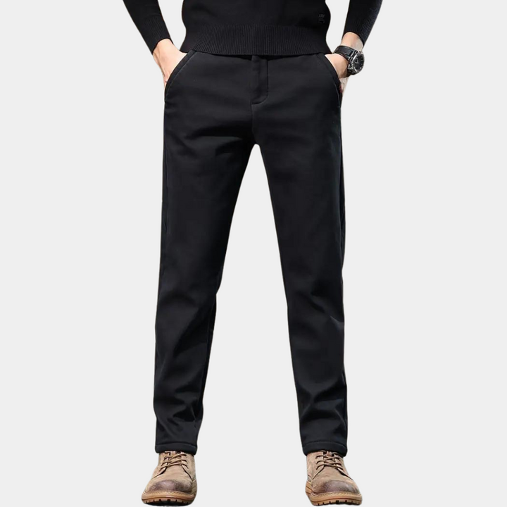 AA NOT AVAIALBLE Férfi Slim Fit Félformális Nadrág - Luca