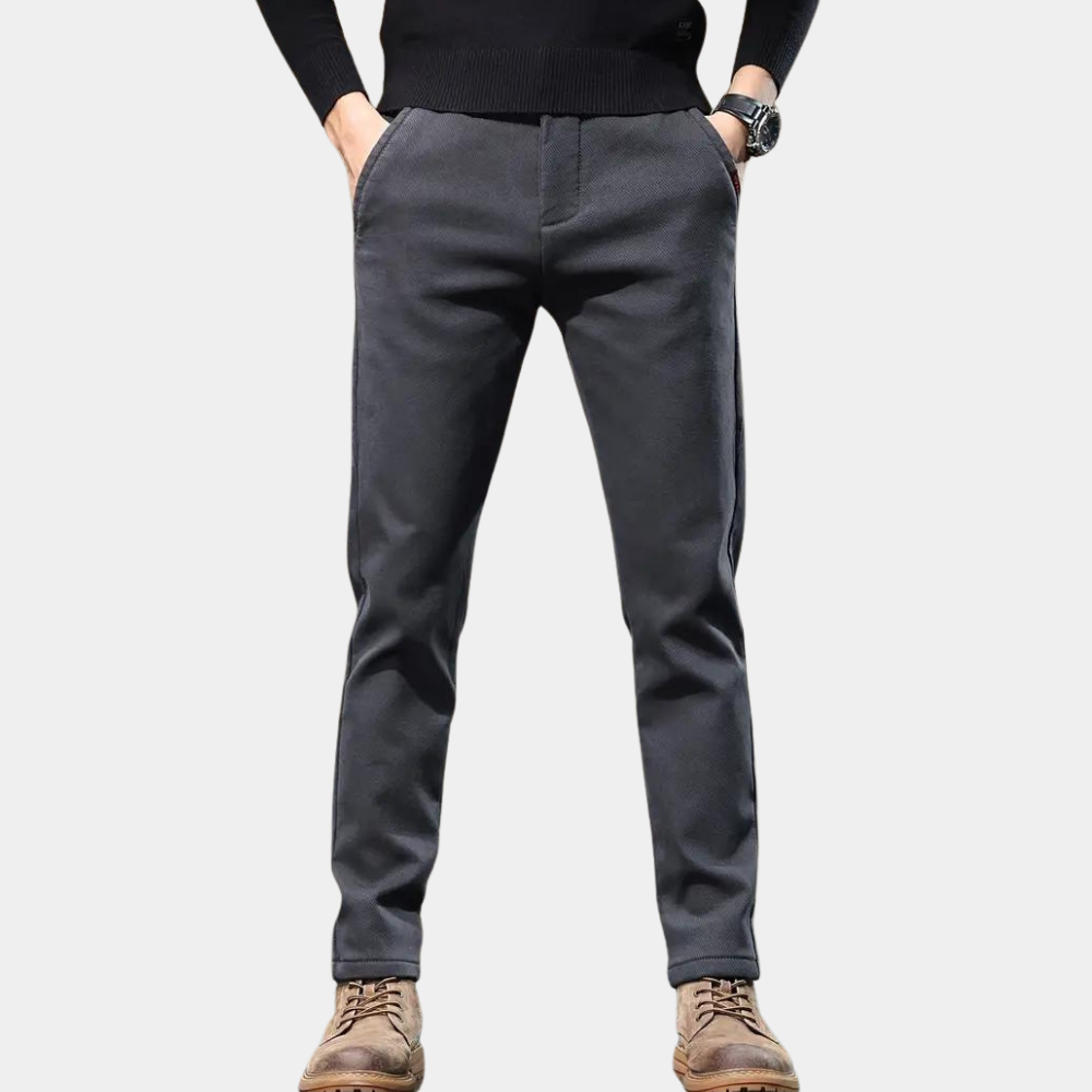AA NOT AVAIALBLE Férfi Slim Fit Félformális Nadrág - Luca