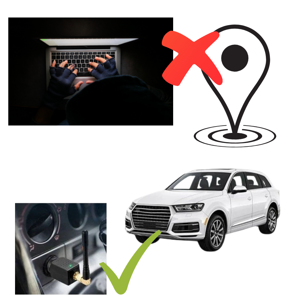 AA NOT AVAILABLE GPS jelblokkoló járművédelemhez - StealthGuard