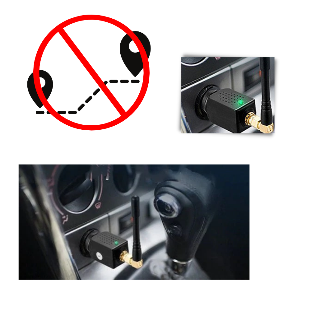 AA NOT AVAILABLE GPS jelblokkoló járművédelemhez - StealthGuard