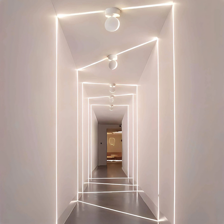 Okos LED-szalag világítás 360° projektálással - Lumovibe
