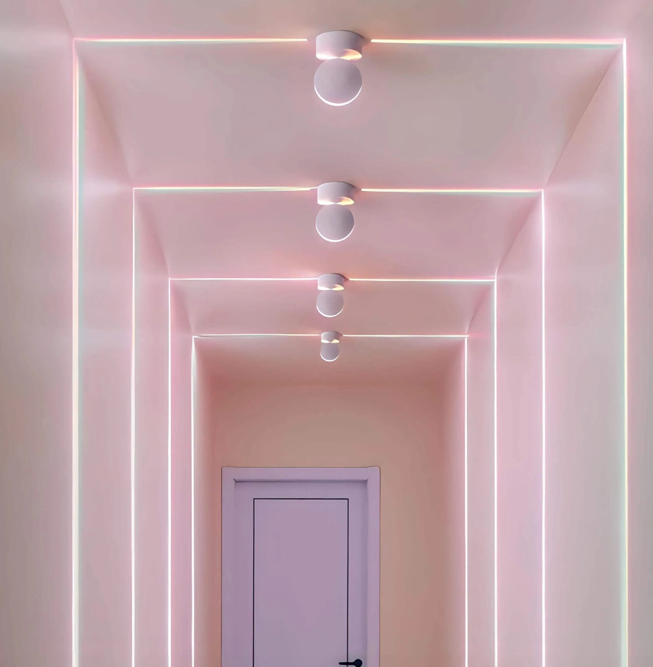Okos LED-szalag világítás 360° projektálással - Lumovibe