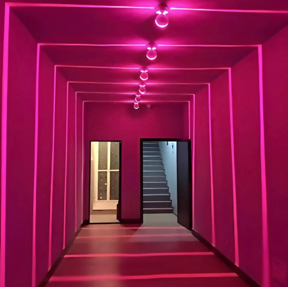 Okos LED-szalag világítás 360° projektálással - Lumovibe