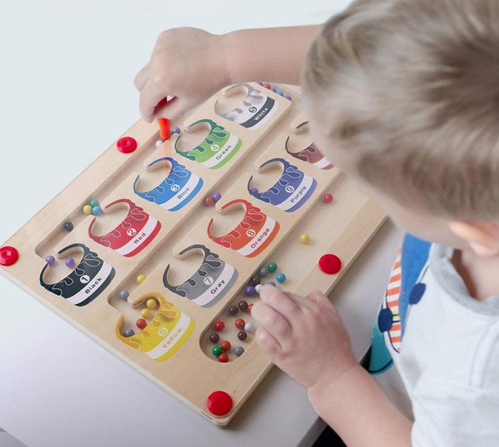 Színes Mágneses Számláló Puzzel - MagniTally