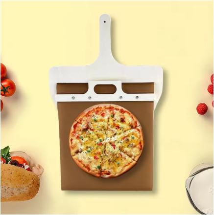 Mozgatható pizzakészítő nyársrúdból készült nyársnyomó mechanizmussal – Fornello