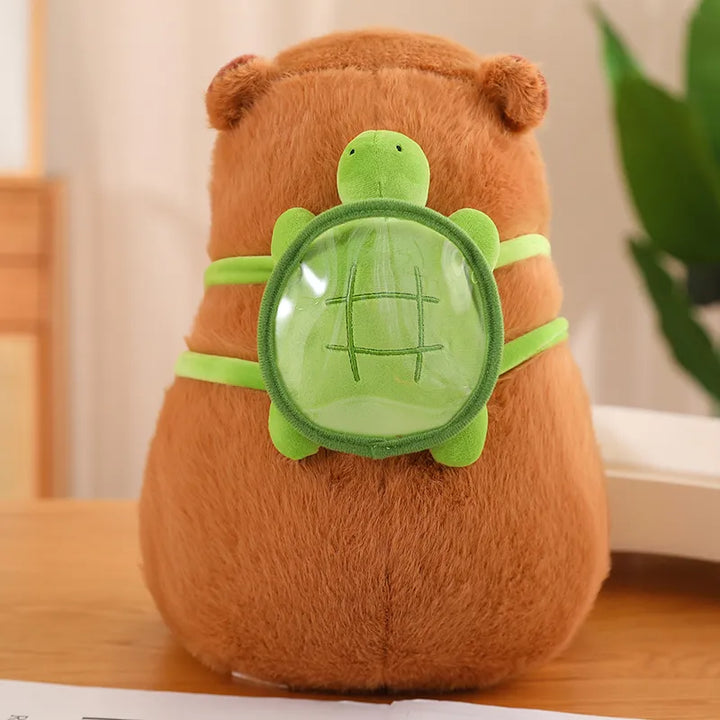 AA NOT AVAILABLE  Ölelhető kapibara teknősbéka hátizsákkal - TurtleBuddy