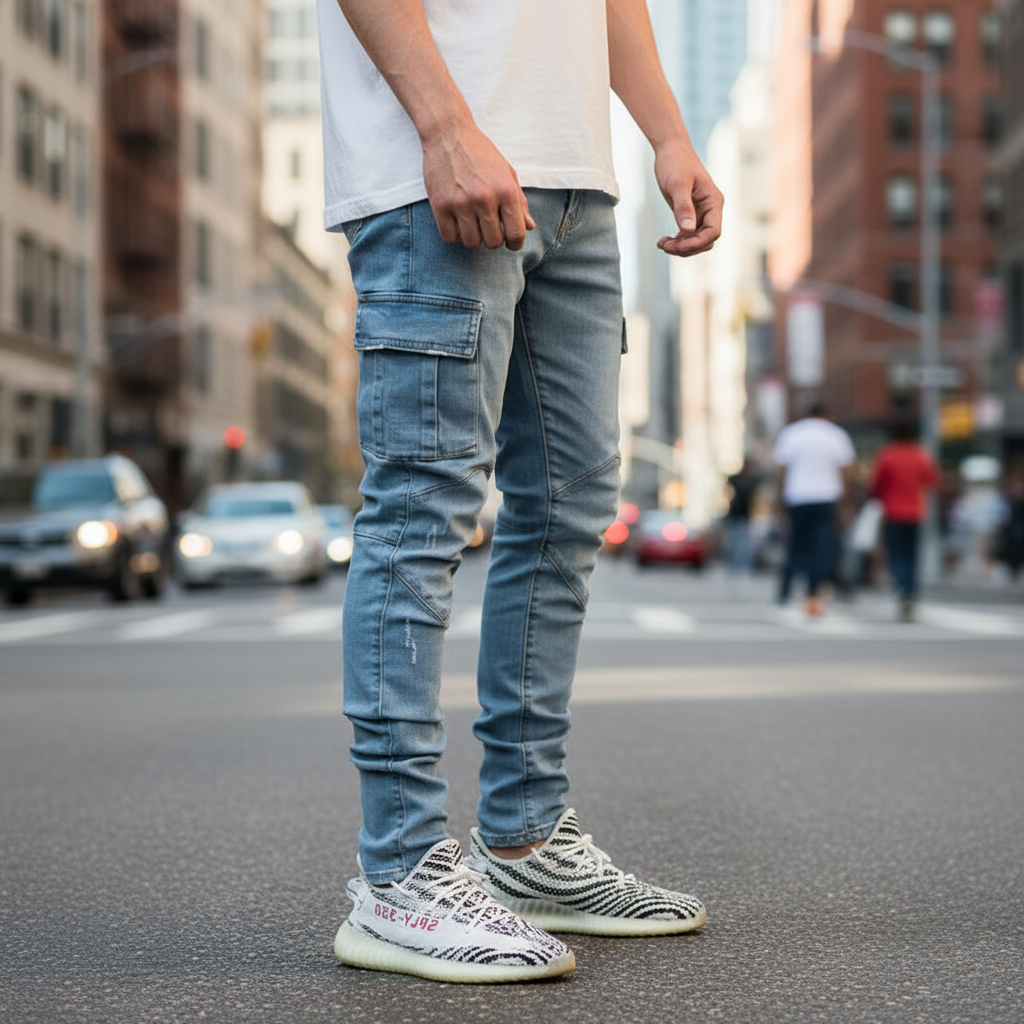 Cargo-Jeans Mit Taschen - Trevor