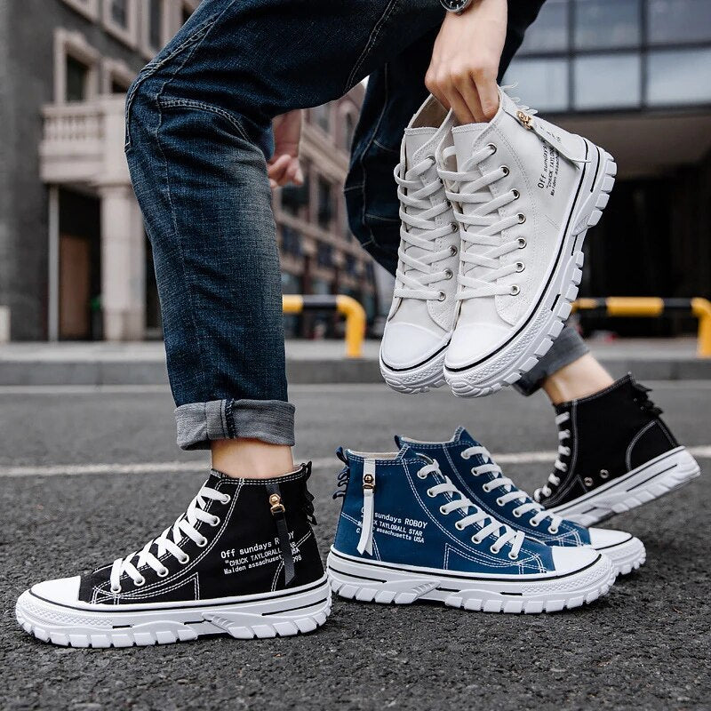 AA_KNOCKOFF Magas sneakers férfiaknak - Viggo FlexCity