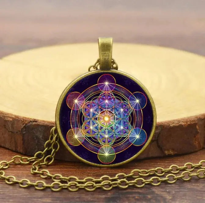 Chakra függő Metatron kockájával - Solantra