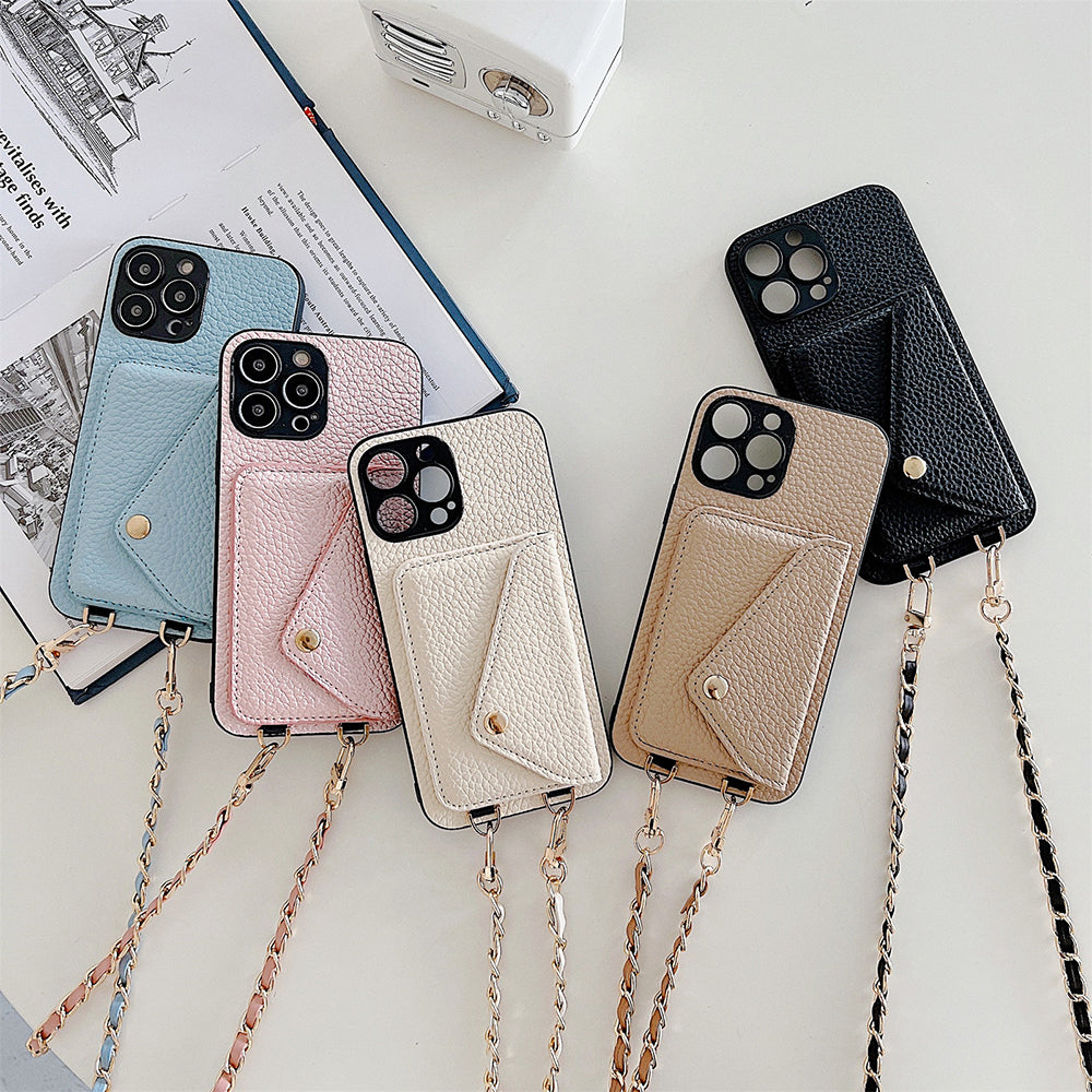 Funkcionális iPhone Tok Pénztárral - Celeste